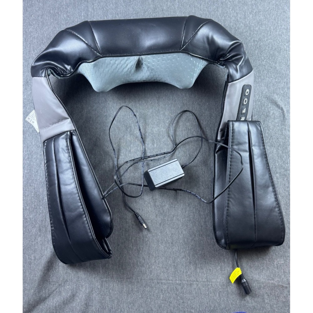 Nekteck Shiatsu Neck Shoulder Massager with‎ Heat Deep Kneading Back Massager